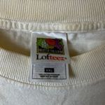 2002 Vintage Y2K Paint The Dog T Shirt Cream XXL 2XL Animal Notes Graphic Tee Size undefined Photo 15