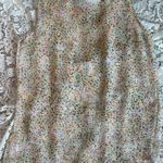 Bisou Bisou S Sheer Floral Tank , with the most adorable lucite rosette buttons Photo 4