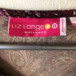 Liz Lange MATERNITY Top Womens Size Small 3/4 Sleeves Photo 2