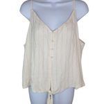 Idyllwind  by Miranda Lambert Rio Metallic Striped Tie Tank Top Size XL Photo 1