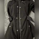 Miss Sixty M60  Women’s Black Belted Jacket Size Medium Photo 4