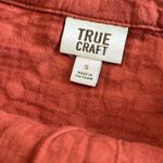 True Craft Western Skirt Button Down Rust Flirty Summer Cotton Womens Small Photo 5
