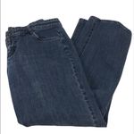 Liz & Co Stretch Straight Leg Jeans, Blue, 12 Petite Photo 5