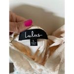 Lulus  Skater Lace Mini Dress Ivory Size Large NEW Photo 4