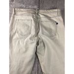 Pilcro  Boyfriend Jeans Cream Light Wash Distressed Slim Fit Size 29 Photo 3