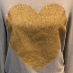 Wildfox Sparkle Golden Heart Sweatshirt Photo 2