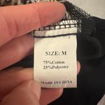 Source Unknown  Black and White Plaid Jean Jacket Photo 2