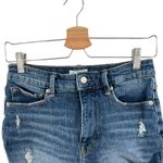 Good American  Bombshell Shorts Denim Ripped Distressed Blue Size 4‎ 27 Photo 2