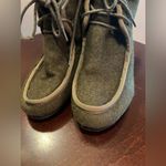 Sakroots  green olive wool felt elephant boots size 6 Photo 1