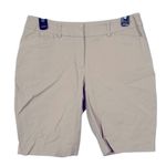 Apt. 9  Essentials Bermuda Shorts Khaki Size 8 — Classic Tan, 10" Inseam Photo 1