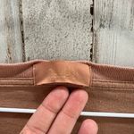 Nuuds Cinnamon Brown 100% Cotton Muscle Tee Tshirt Womens Size XXL Tan Photo 3