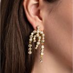Alexis Bittar  Gold Cascading Earrings Photo 4