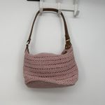 Frankie & Johnnie Pink Crochet Purse Shoulder Bag Y2k Grannycore Photo 6