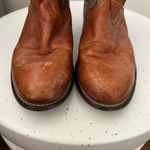 Laredo VTG  Womens Size 6.5 Camel Tan Leather Roper Fashion Western Cowboy Boots Photo 2