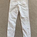 Calzedonia High Rise White Straight Leg Pants Size Small Like New Italian Photo 8
