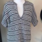 Chaser NWT Fringe Knit Short Sleeve Sweater Photo 1