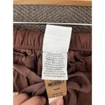 Victoria's Secret PINK Chocolate Kiss Brown Satin Parachute Trousers- XL Photo 9