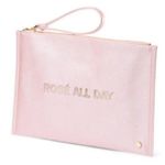 Show Me Your Mumu đź’•MADISON WESTđź’• Rose All Day Pink Shimmer Clutch Photo 0