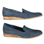 DR. SCHOLL'S Dawned Loafer Women 8 M Navy Oxide Microfiber Everyday Travel Retro Blue Photo 5