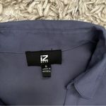 Iz Byer  blue blouse size small Photo 1