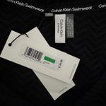 Calvin Klein Mesh 3/4 Sleeve Swim Beach Coverup Dress Black NWT Womens Large Photo 6