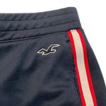 Hollister taper tricot track pants blue with red white stripes size Small Photo 5