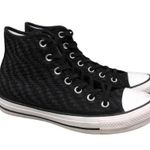 Converse Chuck Taylor All Star High 171074C Tonal Weaving - Black' SZ M6 W8 Photo 2