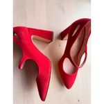 Kate Spade  Red Suede Meredith Pointed-Toe Pumps Women’s Size 7 US Photo 1