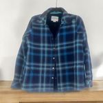 Orvis ✨ Womens Fleece Lined Blue Flannel Shirt Sz Large Jacket✨ Photo 1