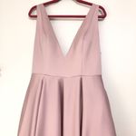 Mac Duggal Ieena 26031 Plunge V-Neck Deep V-Back Pleated Gown Photo 6