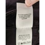 Hudson  Nico Midrise Skinny Purple Ombre Velvet Cropped Ankle Pants Sz 30 Stretch Photo 7