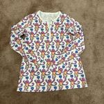Roller Rabbit  Lovely Monkey Pima Cotton Long Sleeve Pajamas XXS Photo 6