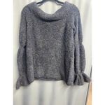 Something Navy Maisie Sweater Womens Small Blue Wool Blend Off The Shoulder B63 Photo 4