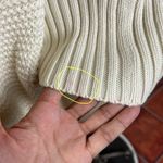 Mih Jeans Cream Lova Knit Sweater Size L Photo 4