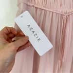 Azazie  Hoya Bridesmaid Dress Blush Pink Size A4‎ Photo 6
