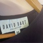 Vintage David Dart Collection Deep Purple Dress Size M EUC Size M Photo 3