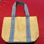 Victoria's Secret NWT Victoria’s Secret Straw Tote Photo 1
