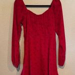 Hollister  Red Bishop Sleeve Sundress for Cocktail Nights Photo 0