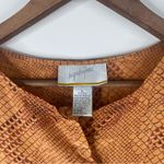 Jacqueline Ferrar Vintage Snake Print 100% Silk Top Size L Photo 1