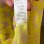 CIN CIN maxi dress swimsuit coverup long sleeve funky groovy print o ring gold Yellow Size XL Photo 9