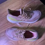 Adidas Women's Beige and Neon Sneakers Photo 10