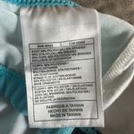 Nike Blue and White  Sports Bra Size Large Photo 1