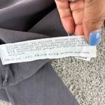 ZARA ‎ Womens Gray Lyocell Long Sleeve Tunic Top Side Slit Relaxed Fit Medium Photo 2