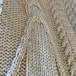 Alya Francescas Tan Crewneck Sweater Pullover  Cozy Womens Small Roomy New Photo 9