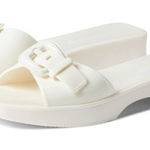 Veronica Beard  Davina Jelly Slip‎ On Sandals White 8 Photo 0