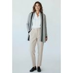 Ann Taylor Women’s Preppy Casual Long Open Cardigan Gray Black 2XL Business Photo 1