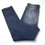 Willow + Root  Women's Distressed Mom dark Wash straight leg jeans Size 29 Photo 4