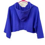 Crop hoodie #VDR VIADELLEROSE, made in Turkey. Purple, OS, 100% cotton White Photo 5