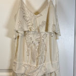Tart  Lace Short Romper Deep V-Neck Back Size Small EUC #2202 Photo 0