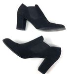 Liz Claiborne black fabric booties Photo 2